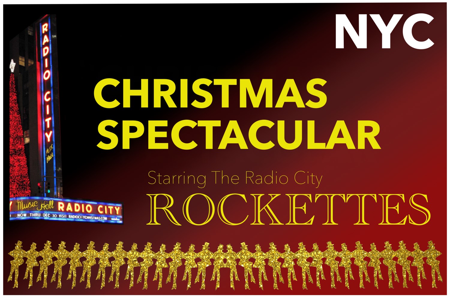 Christmas in NYC with the Rockettes - Dec 5 - 6, 2026